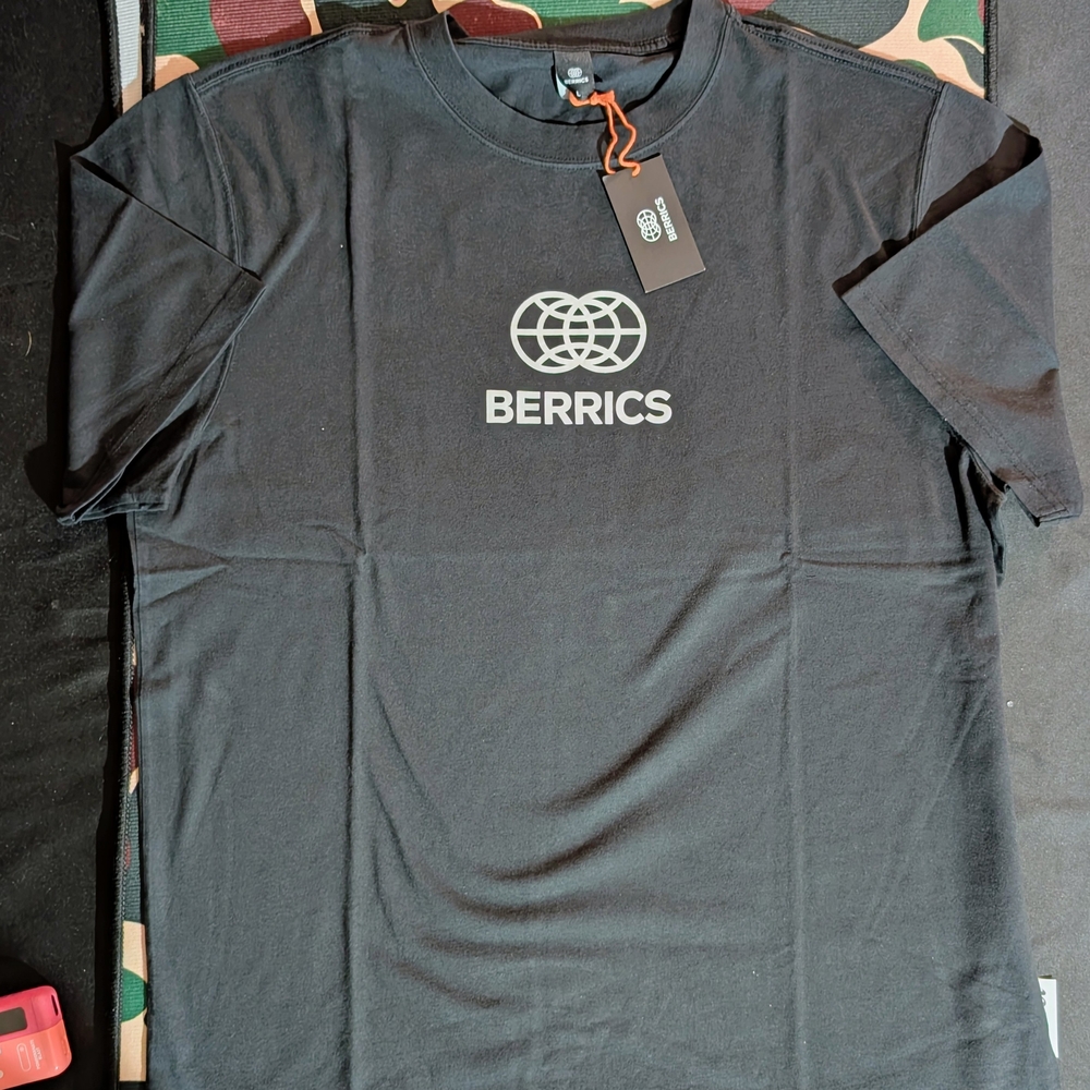 Berrics Black Logo Men's Lrg Tee